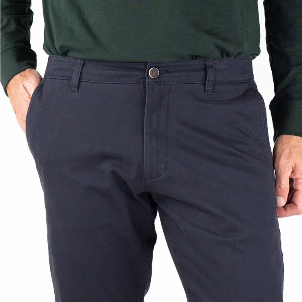 NEW Tailor Vintage Mens Dark Navy Classic Fit Pants